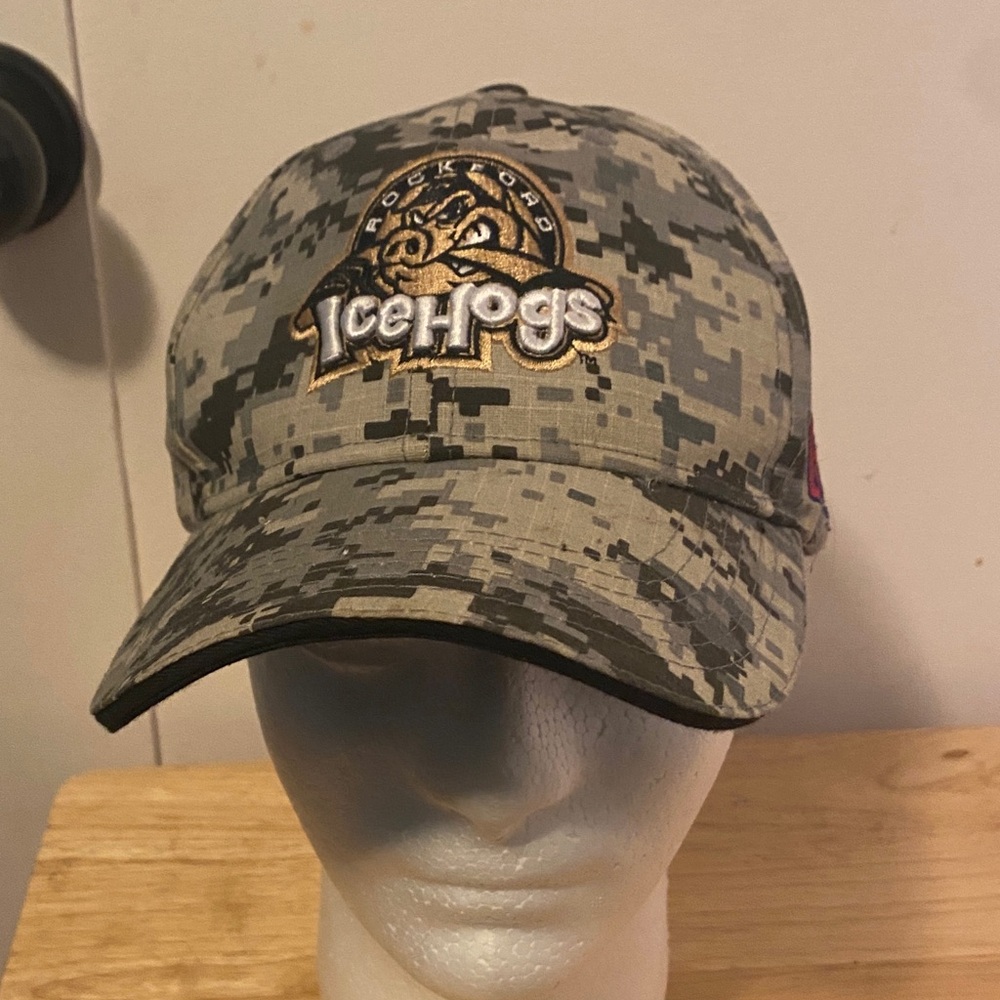 IceHogs Camo Cap